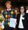 Foto: Iris Maurer. Verleihung des DFH-Exzellenzpreises 2011 an Florian Schulz